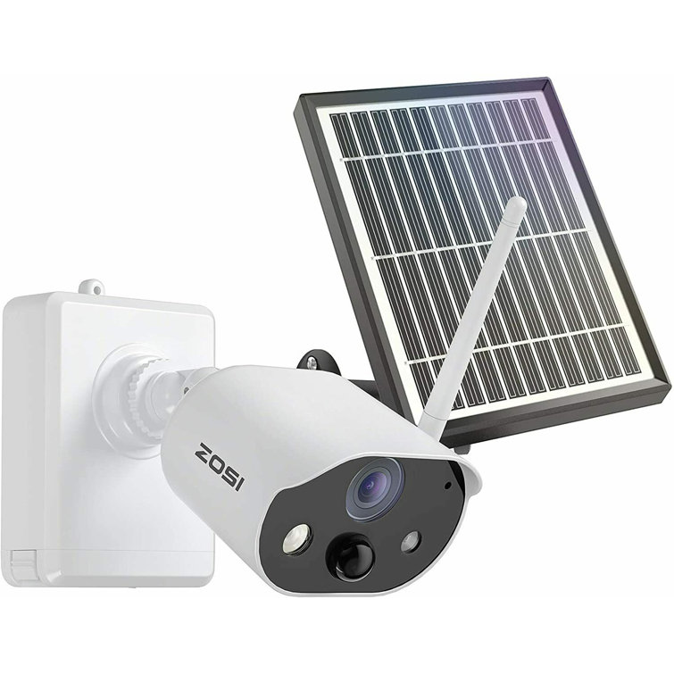 ZOSI C306 Wireless Outdoor Security Camera With Solar Panel,Wifi